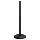 Toiletrolhouder THOM - Zwart - Ø 14.5 x h 43 cm