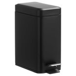 Pedaalemmer MICKEY - Zwart - Rechthoek - 5L - 14 x 28.5 x 30.5 cm