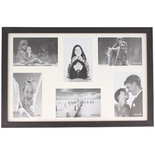 Foto collage MATHIAS - fotoframe - Zwart - 6 foto's - 47 x 31 x 4 cm