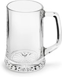 Royal Leerdam Artisan Bierpul - Transparant - Glas - Set van 4 - 32 cl