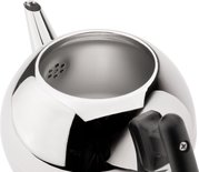 Bredemeijer Theepot Bella - Zilver / Zwart - Rond - 1,2 L vlakke bodem