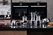Bredemeijer Theepot Bella - Zilver / Zwart - Rond - 1,2 L vlakke bodem