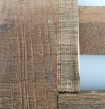 Louvre Shutter Paneel - Bruin - Hout - 35 x 52.5 x 1.5 cm - Rechthoek