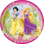 Disney Princess wegwerpborden - Ø 19,5cm - 15 stuks