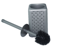 WC borstel + houder ALFONS - Grijs - Kunststof - 40 x 13 cm - Toiletborstel