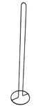 Toiletrolhouder GARETH - Zwart - h 60cm - Reserverolhouders - Voor 5 Toiletrollen