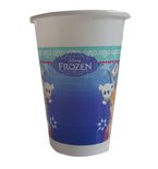 Disney Frozen Bekers - Blauw / Paars - 200ml - 15 stuks