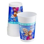 Disney Frozen Bekers - Blauw / Paars - 200ml - 15 stuks