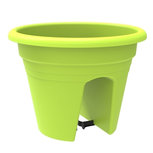 Balkonbak JOAN - Lime - Ø 30 x h 24 cm - Rond Balkonbak JOAN - Lime - Ø 30 x h 24 cm - Rond