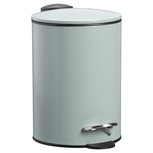 Pedaalemmer FLOOR - Mintgroen - Metaal / Kunststof - Rond - 3L - Ø 17 x h 25 cm Pedaalemmer FLOOR - Mintgroen - Metaal / Kunststof - Rond - 3L - Ø 17 x h 25 cm