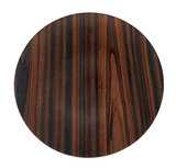 Decoratie bord met hout motief GERRIT - Bruin / Zwart - Kunststof - Ø 32.5 cm Decoratie bord met hout motief GERRIT - Bruin / Zwart - Kunststof - Ø 32.5 cm