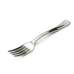 Sabert mini vork - Zilver - Kunststof - 10 cm - Set van 50 Sabert mini vork - Zilver - Kunststof - 10 cm - Set van 50