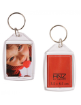Henzo foto sleutelhanger - Transparant - 4.5 x 3.5 cm - Set van 2 Henzo foto sleutelhanger - Transparant - 4.5 x 3.5 cm - Set van 2
