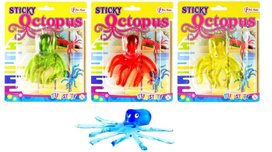 Sticky octopus - Multicolor - Kunststof - Assorti Sticky octopus - Multicolor - Kunststof - Assorti