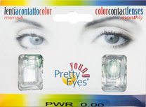 Pretty Eyes kleurlenzen - Groen - Set van 2 Pretty Eyes kleurlenzen - Groen - Set van 2