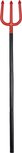 Boland Duivelsvork Junior - Zwart / Rood - Kunststof - 112 cm Boland Duivelsvork Junior - Zwart / Rood - Kunststof - 112 cm