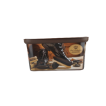 Schoenpoetsdoos Oud Hollands - Bruin - Kunststof - 29 x 20.5 x 14 cm - Rechthoek Schoenpoetsdoos Oud Hollands - Bruin - Kunststof - 29 x 20.5 x 14 cm - Rechthoek