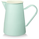 Emaille Kan TIFANNY - Mintgroen - Ø10 x h 17,5 - 1,5L Emaille Kan TIFANNY - Mintgroen - Ø10 x h 17,5 - 1,5L