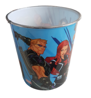 Kinder Prullenbak Avengers - Multicolor - Ø 20,5 x 22 cm