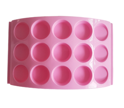 12-Muffin standaard YOURI - Roze - Kunststof