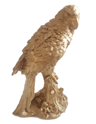 Decoratie Valk - Goud - Keramiek - 10 x 7 x 19.5 cm