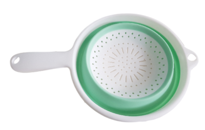 Vergiet SJIMMIE - vouwbaar - inklapbaar - Groen / Wit - Ø 23 cm