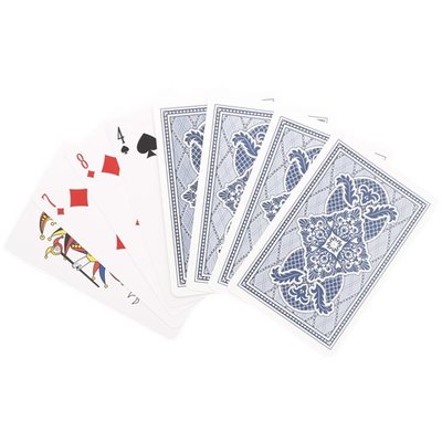 Speelkaarten XL - Multicolor - Karton - 12,5 x 19 cm