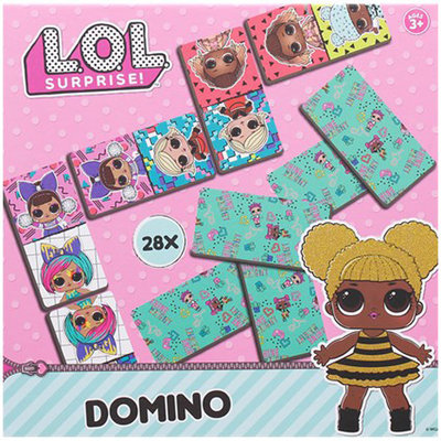 L.O.L. Surprise Domino - Multicolor - 28 kaartjes - Spel
