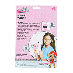 L.O.L. Surprise Walkie Talkie - Roze / Blauw - Kunststof