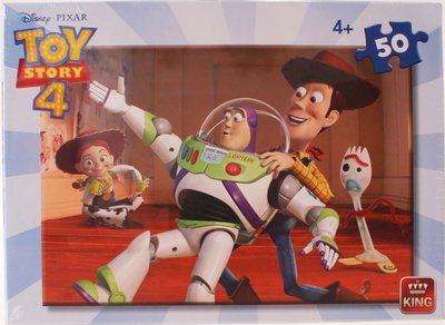 Legpuzzel Disney Pixar Toy Story 4 - Multicolor - 50 stukjes - Kinderpuzzel