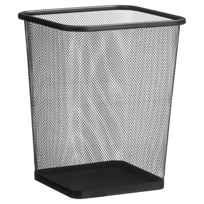 Prullenbak HENDRIK - 15 L - Zwart - 25 x 25 x 32 cm