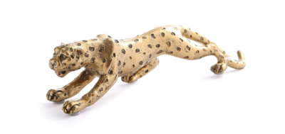 _Decoratie Panter - Goud - Aluminium - 23 x 5 x 4.5 cm
