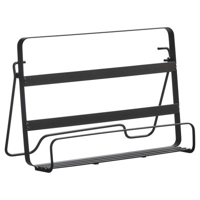 Kookboek standaard JURN - Zwart - Metaal - 25.8 x 8 x 19 cm