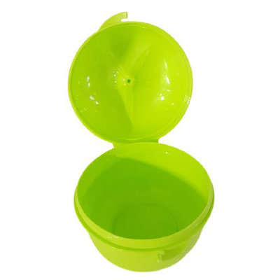 Appelbox EDDY - opbergbox - Groen - Ø 11 x h 8 cm
