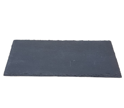 Serveerplank LISETTE - Antraciet - Leisteen - 12 x 30 cm