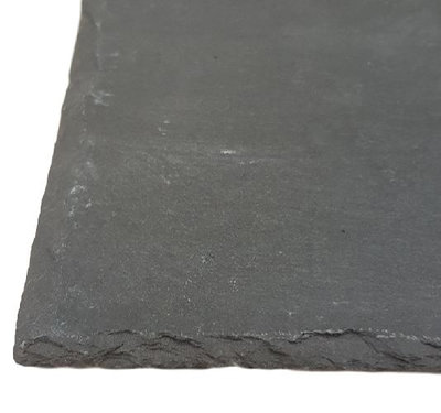 Serveerplank LISETTE - Antraciet - Leisteen - 12 x 30 cm