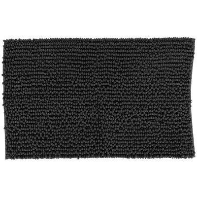 Badmat MELISSA - Zwart - 50 x 80 cm