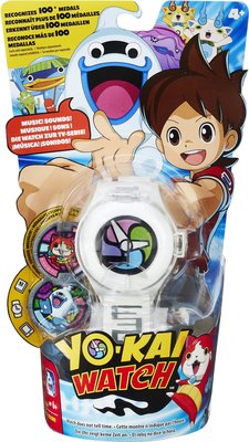 _Yo-Kai Watch horloge incl. 2 medailles - Multicolor - Kunststof