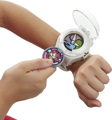 _Yo-Kai Watch horloge incl. 2 medailles - Multicolor - Kunststof