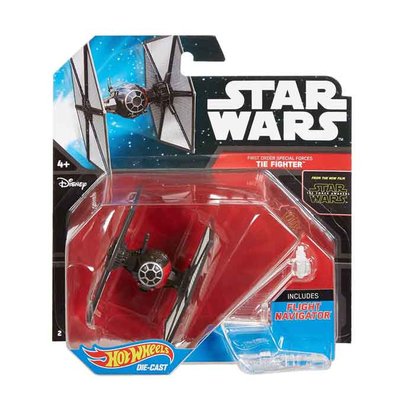 Hot Wheels Starships Star wars Tie Fighter - Zwart - Kunststof