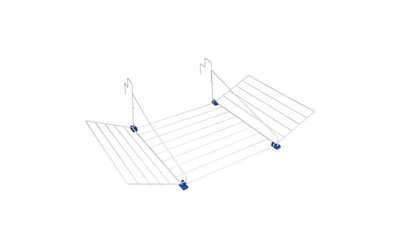 Tomado Tilburg Droogrek - Wit / Blauw - 12m - Hangrek