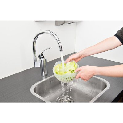Alles-in-1- salademaker FIONA - Wit / Blauw - Kunststof