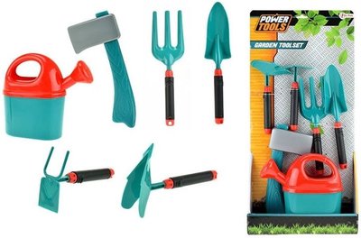 Tuingereedschappenset Power Tools - Groen - Kunststof - 6-delig