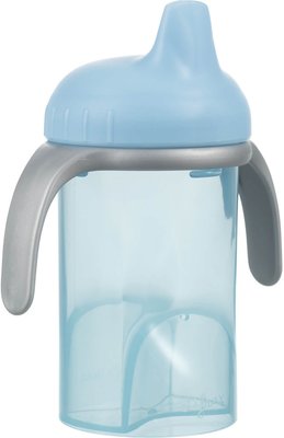 Difrax Antilek tuitbeker - 250 ml harde tuit - Blauw