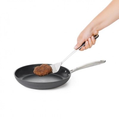 Oxo Spatel - Zwart / Zilver - RVS - 33.5 cm