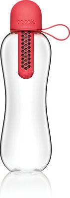 Bobble Waterfles Infuse - Tritan - 590 ml - Rood - 27 x 8 x 9.3 cm