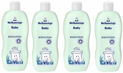 Melkmeisje Baby Body Lotion - 300 ml - Voordeelverpakking - Set van 4