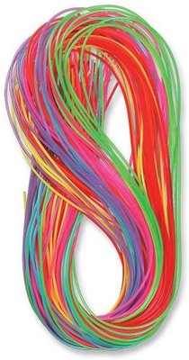 Scoubidou Touwtjes 100 x 1 Meter - Multicolor - Kunststof