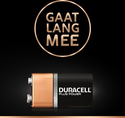 Duracell Plus Power 9V Batterijen - 2 stuks