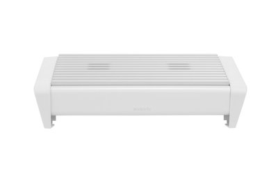 Brabantia Schotelwarmer / Rechaud met 2 Kaarsjes - Wit - Kunststof - 18.8 x 35.7 x 8 cm